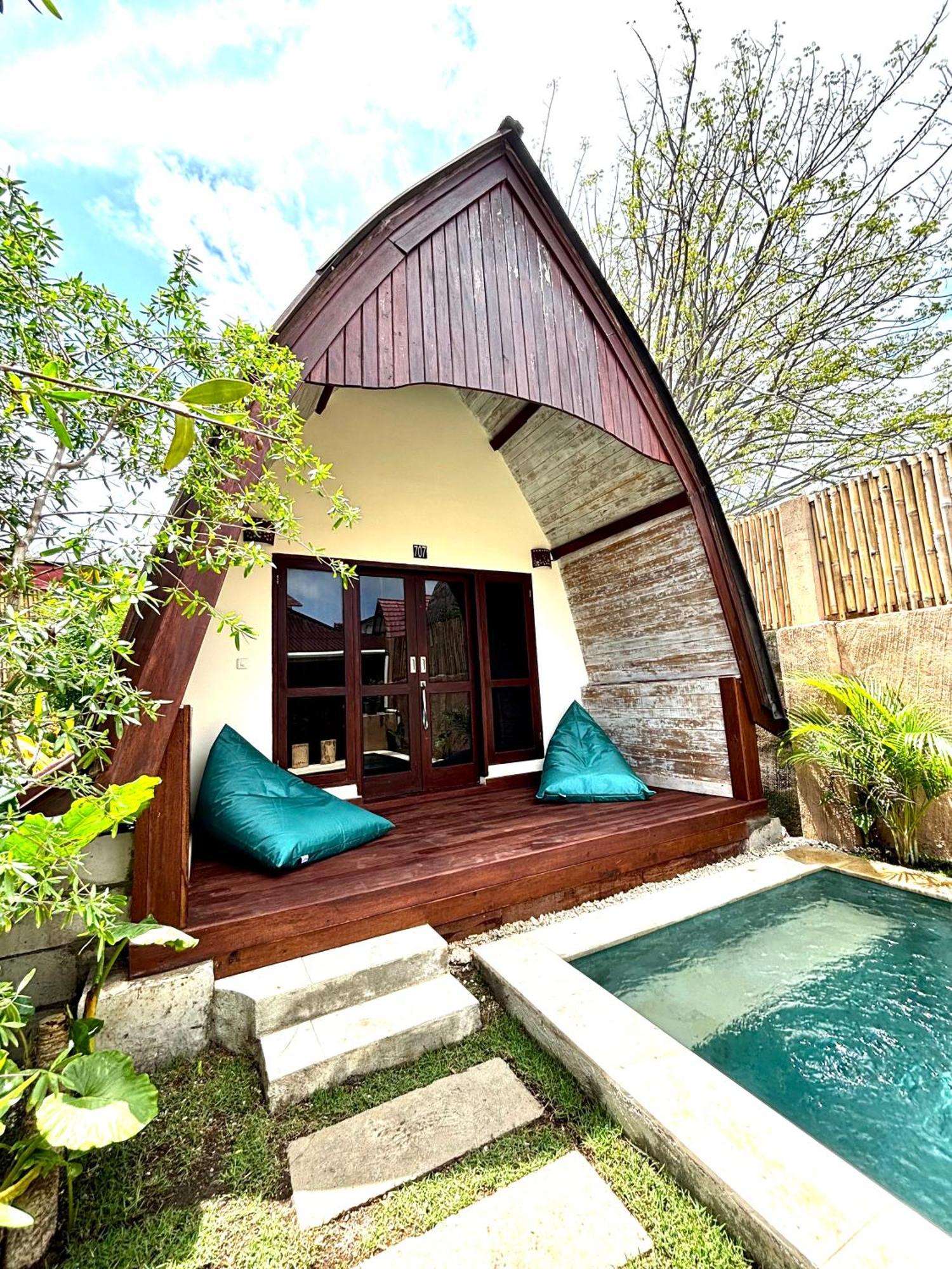 D'Gilian Bungalow Gili Trawangan Exterior photo